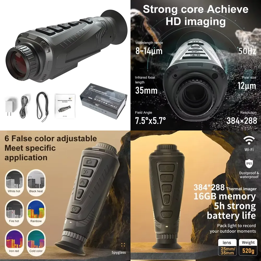 Thermal Scope Night Vision Monocular - Monocolo Termico 2026 per la Caccia