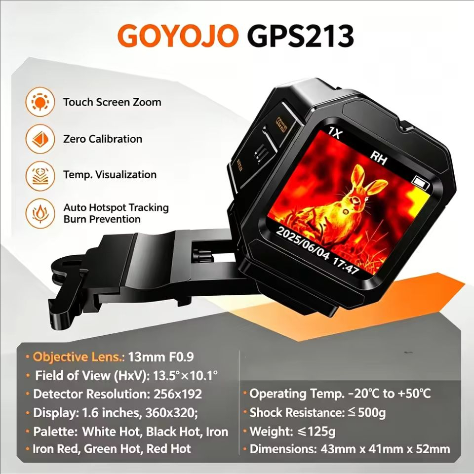 Thermal Imaging Camera 256X192 - Termocamera a infrarossi GOYOJO Mini Touch,