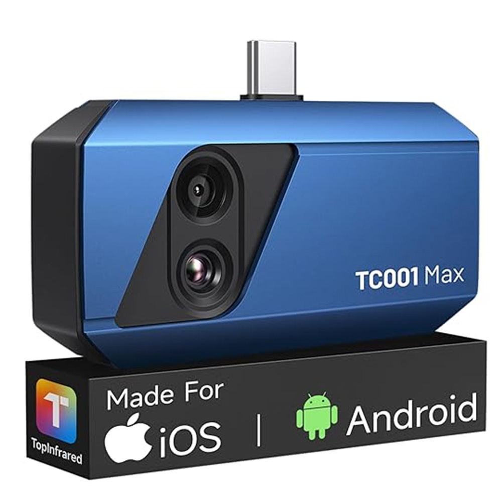 Topdon Tc001 Thermal Camera - Termocamera TOPDON con fotocamera visiva da