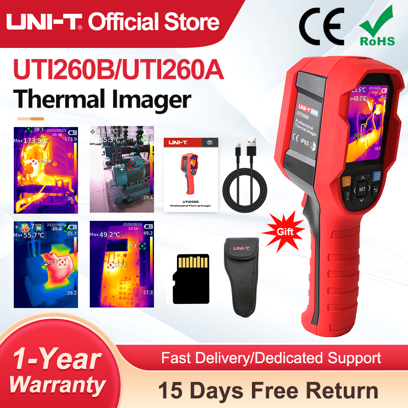 UNI-T UTI260B UTI260A Termocam - Thermal Imaging Camera 256X192 recensione e prezzo