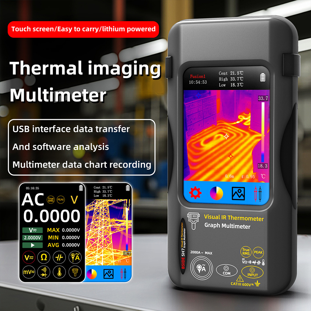 Termocamera SH7 320x320 Multim - Nf 521 Thermal Imaging Camera recensione e prezzo