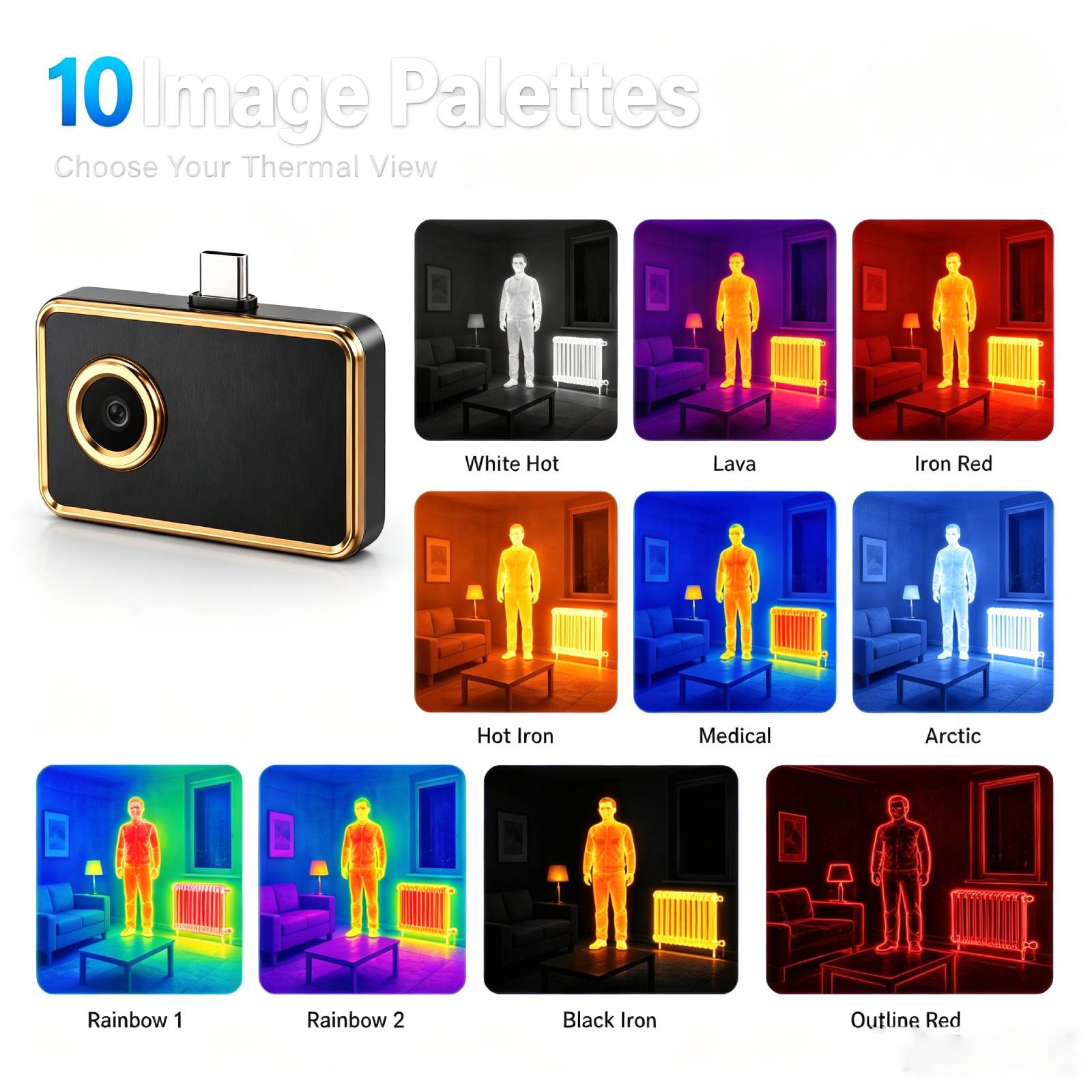 Termocamera a infrarossi con r - Thermal Imaging Camera 256X192 recensione e prezzo